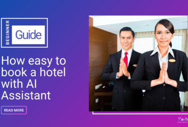 How easy to book a hotel with AI Assistant